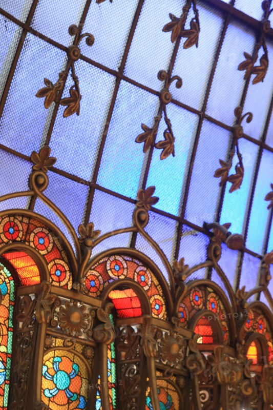 Great dome of Galeries Lafayette in Paris