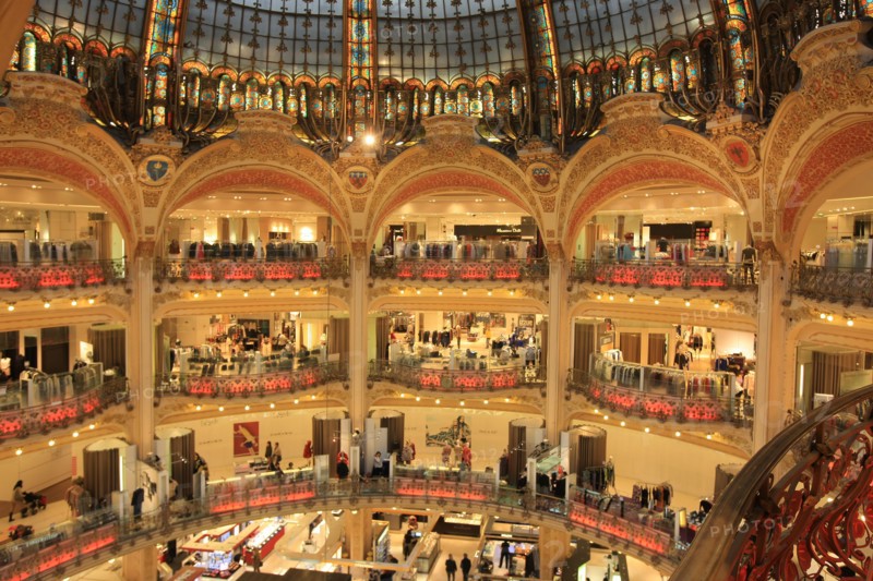Galeries Lafayette in Paris