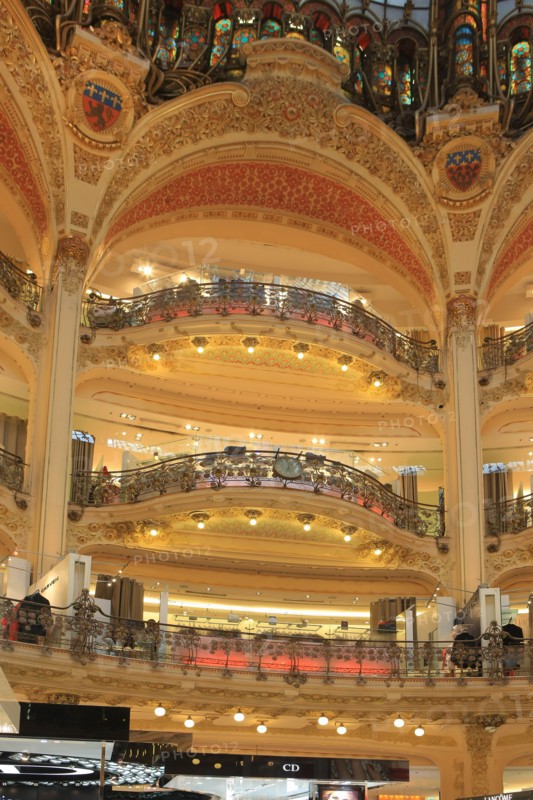 Galeries Lafayette in Paris