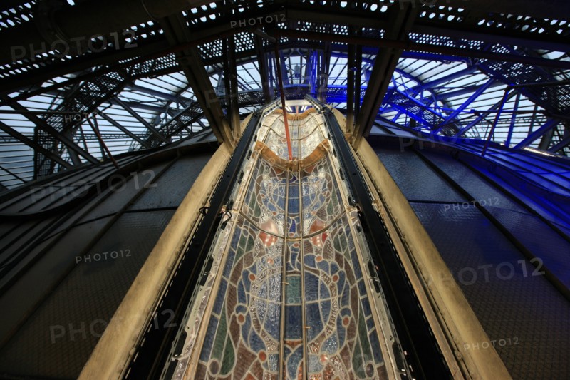 Great dome of Galeries Lafayette in Paris