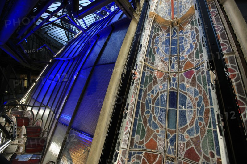 Great dome of Galeries Lafayette in Paris