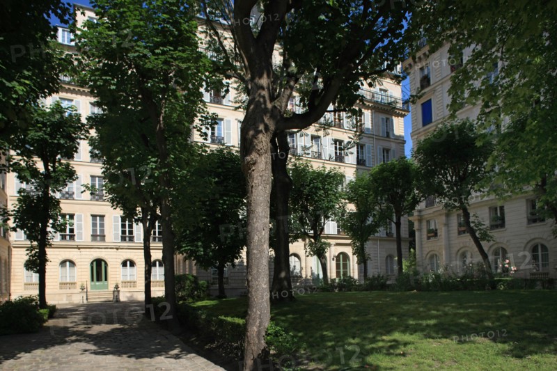 France, ile de france, paris 9e arrondissement, 41-47 rue des martyrs, maison dite Rognon, immeubles sur cour,