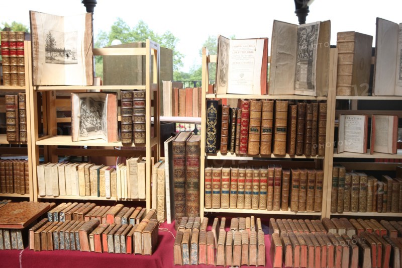 France, ile de france, paris, 15e arrondissement, 104 rue brancion, marche au livre ancien, parc georges brassens,