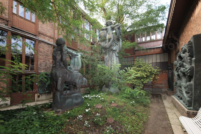 france, region ile de france, paris 15e arrondissement, rue antoine bourdelle, musee bourdelle, sculpture, atelier, artiste, exposition,