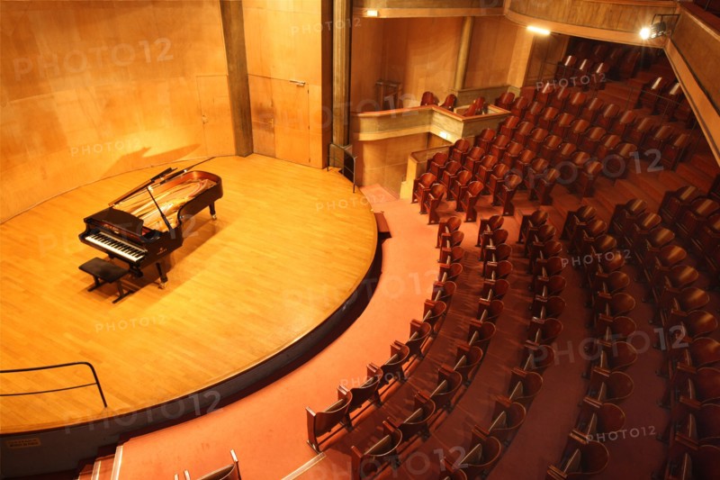 France, ile de france, paris 17e arrondissement, 78 rue cardinet, salle cortot, architecte auguste perret, ecole normale superieure de musique, salle de concert, piano,