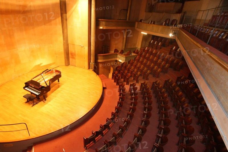 France, ile de france, paris 17e arrondissement, 78 rue cardinet, salle cortot, architecte auguste perret, ecole normale superieure de musique, salle de concert, piano,