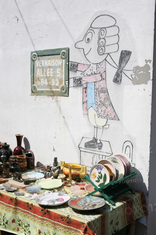 France, ile de france, paris, 18e arrondissement, porte de clignancourt, marche aux puces de saint ouen, marche vernaison,
