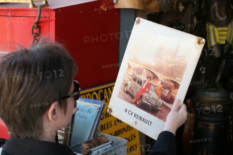 France, ile de france, paris, 18e arrondissement, porte de clignancourt, marche aux puces de saint ouen, marche vernaison,