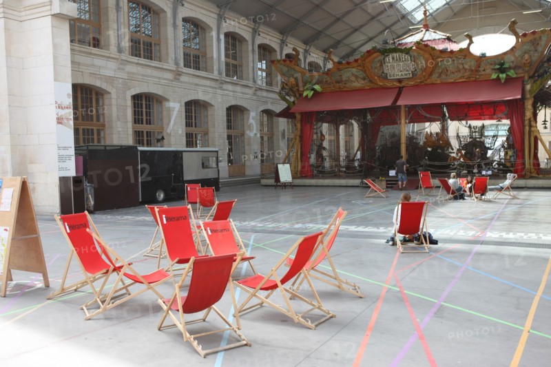 France, ile de france, paris, 18e arrondissement, 104 rue d'aubervilliers, le centquatre, centre artistique de la ville de paris, anciennes pompes funebres,
