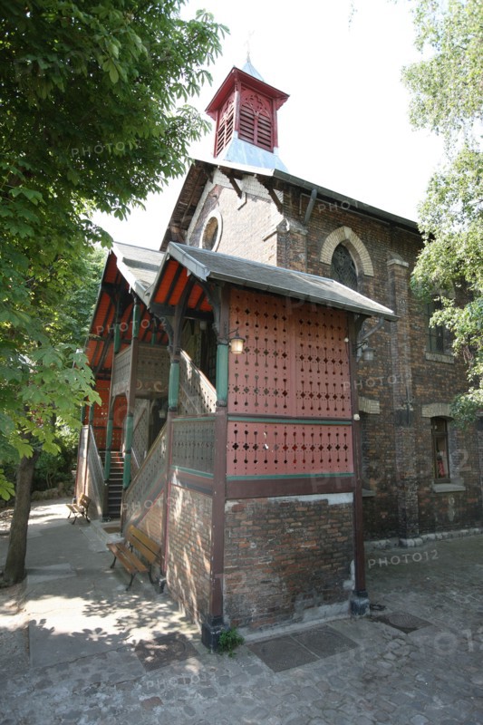 France, ile de france, paris 19e arrondissement, 93 rue de crimee, eglise saint serge, religion orthodoxe,