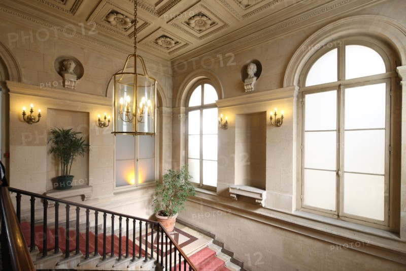 France, ile de france, paris 9e, 9 rue drouot, mairie du 9e arrondissement, hotel d'augny, grand escalier,


Date : Ete 2012