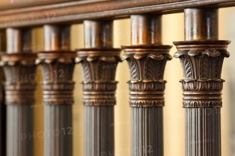 France, ile de france, paris 9e, 9 rue drouot, mairie du 9e arrondissement, hotel d'augny, grand escalier, detail palmettes, balustrade,


Date : Ete 2012