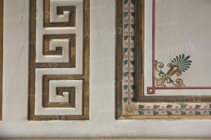 France, ile de france, paris 9e arrondissement, nouvelle athenes, 3 rue de la tour des dames, hotel particulier de mademoiselle duchesnois, maison, salon de musique, lambris, decor a palmettes


Date : Ete 2012