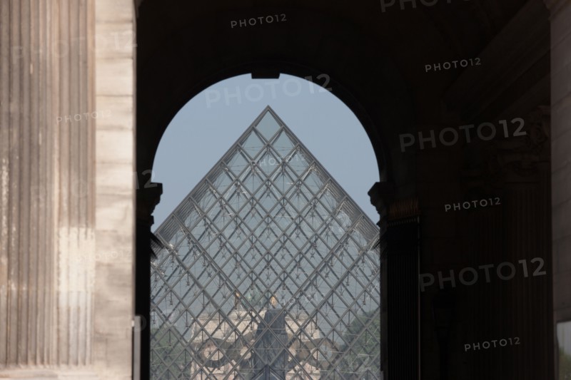 France, Region Ile de France, Paris 1er arrondissement, Musee du Louvre, Place Carree, aile Sully,