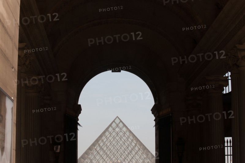 France, Region Ile de France, Paris 1er arrondissement, Musee du Louvre, Place Carree, aile Sully,