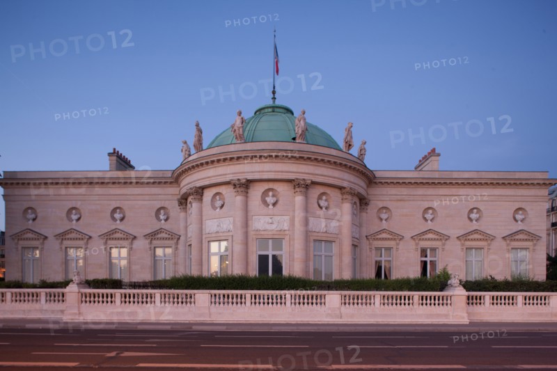 France, Region Ile de France, Paris 7e arrondissement, quai Anatole France, rue de Lille, Hotel de Salm, grande chancellerie de la Legion d'Honneur,