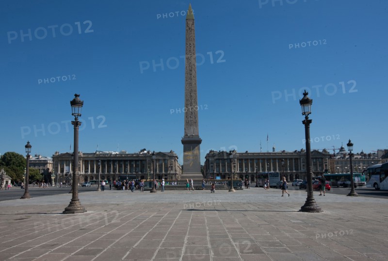 France, Region Ile de France, Paris 8e arrondissement, place de la Concorde, fontaines,