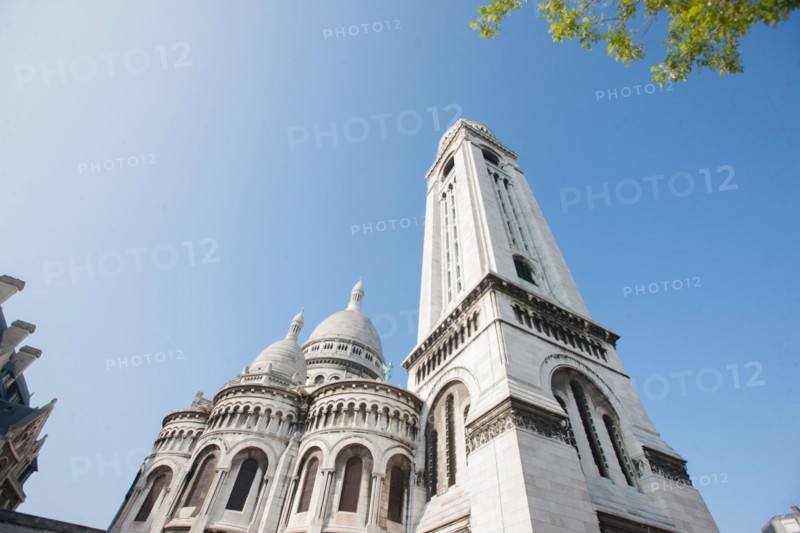 France, Region Ile de France, Paris, 18e arrondissement, Montmartre, basilique du Sacre Coeur,