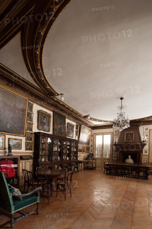 France, Region Ile de France, Hauts de Seine, Courbevoie, 12 bis rue Saint-Guillaume, musee du regiment cosaque de la Garde Imperiale, tsar, Alexandre Bobtikoff, conservateur,