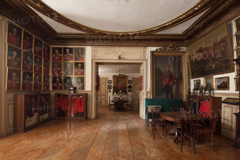 France, Region Ile de France, Hauts de Seine, Courbevoie, 12 bis rue Saint-Guillaume, musee du regiment cosaque de la Garde Imperiale, tsar, Alexandre Bobtikoff, conservateur,
