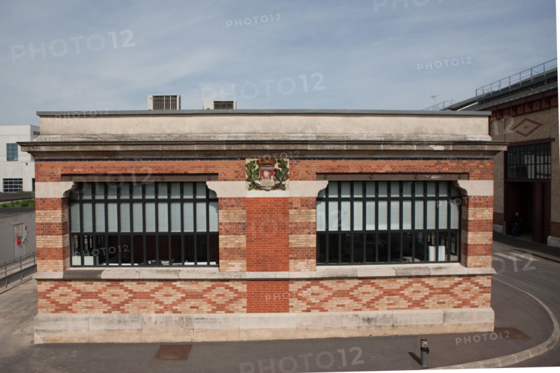 France, Region Ile de France, Hauts de Seine, Colombes, 82 avenue Kleber, ancienne usine d'elevation des eaux, Siapp, assainissement, maison de l'eau, environnement,