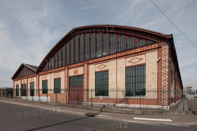 France, Region Ile de France, Hauts de Seine, Colombes, 82 avenue Kleber, ancienne usine d'elevation des eaux, Siapp, assainissement, maison de l'eau, environnement,