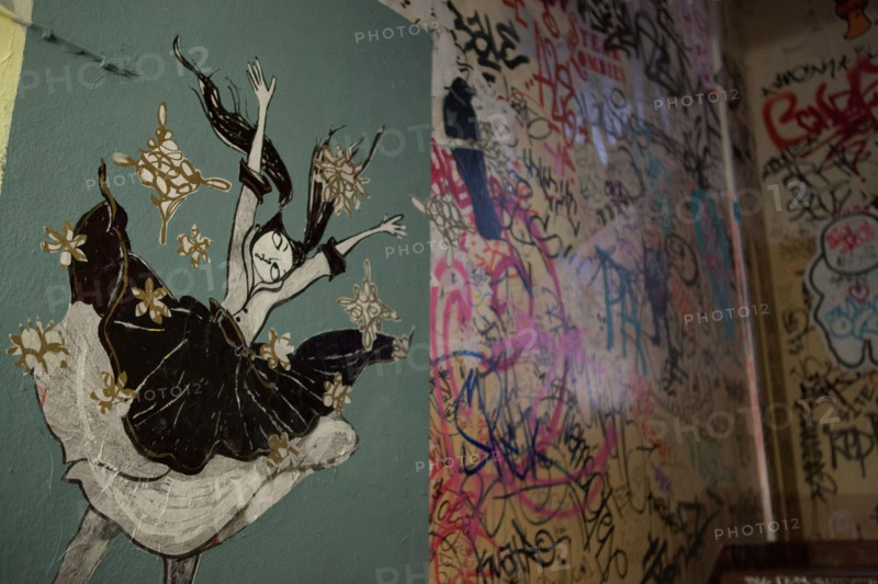 Allemagne, Germany, Berlin, Scheunenviertel, quartier des Granges, squatt d'artistes, alternatifs, street art,