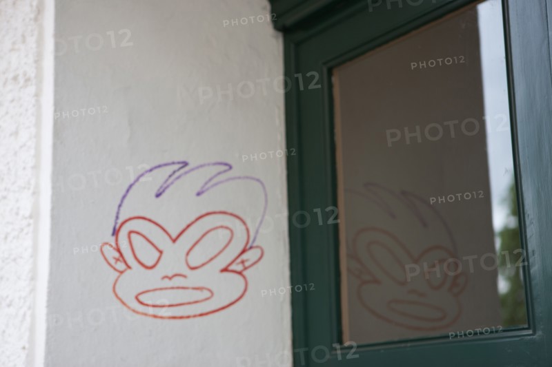 Allemagne (Germany), Berlin, Prenzlauer Berg, signes de ville, murs peints,