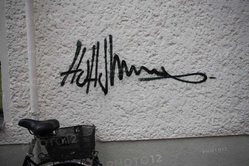 Allemagne (Germany), Berlin, Prenzlauer Berg, signes de ville, murs peints,