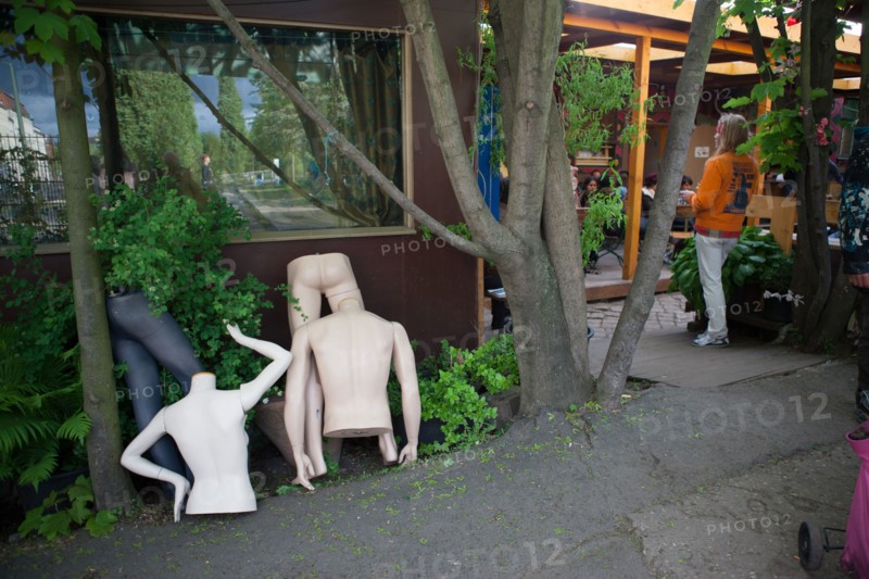 Germany, Allemagne, Berlin, Prenzlauer Berg, autour de Mauer Park