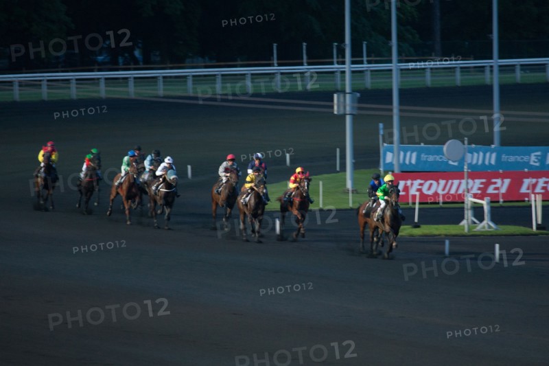 France, Ile de France, Val-de-Marne, Boissy-Saint-Leger, centre d'entrainement de Grosbois, chateau, trot, courses hippiques,