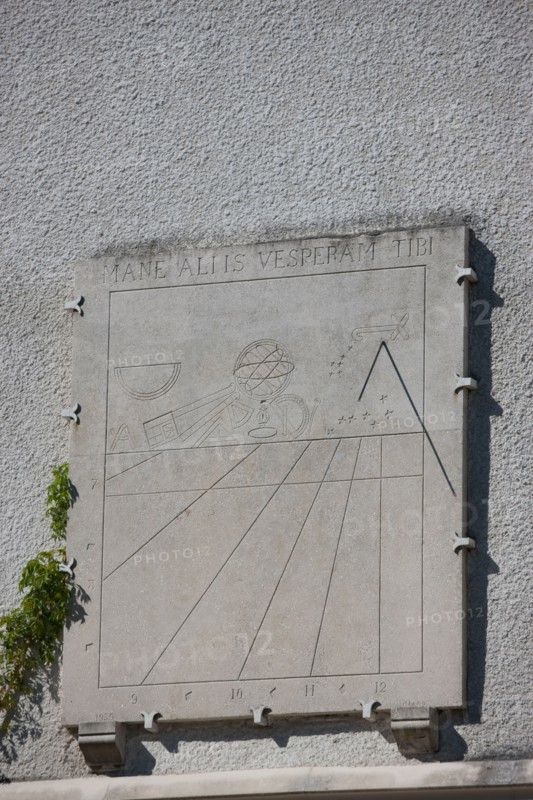 France, Ile de France, Essonne, Milly-la-Foret, musee, maison de Jean Cocteau, cadran solaire,
Mention obligatoire : CRT PIdF