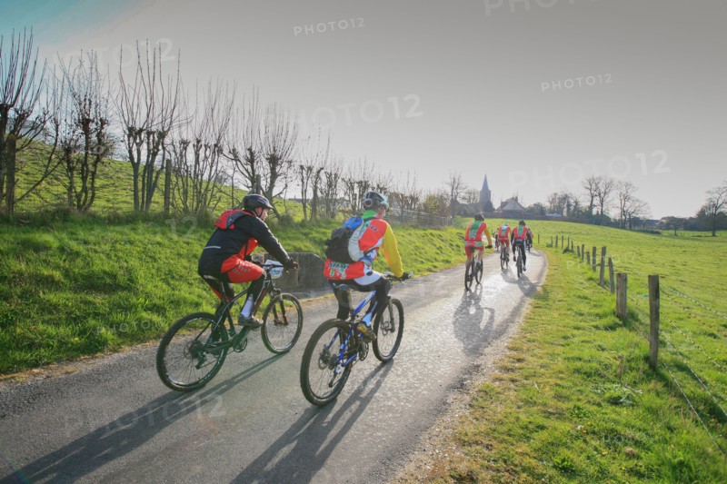 France, Haute Normandie, Seine Maritime, Abbaye du Valasse, journee des sports, randonnee, equitation, attelage et vtt, 30 mars 2014,