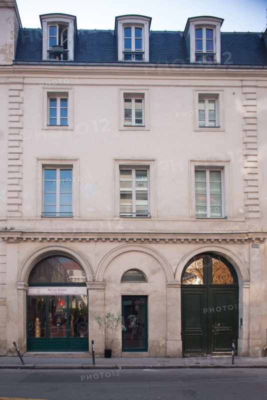 France, Ile de France, Paris 11e arrondissement, 100 rue de Charonne, ancien couvent de la Madeleine de Traisnel, etablissements de filature Richard et Lenoir,