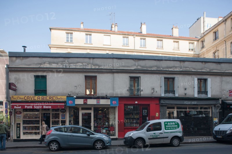 France, Ile de France, Paris 11e arrondissement, 101 rue de Charonne, ancien couvent des Benedictines du Bon-Secours, etablissements de filature Richard et Lenoir,