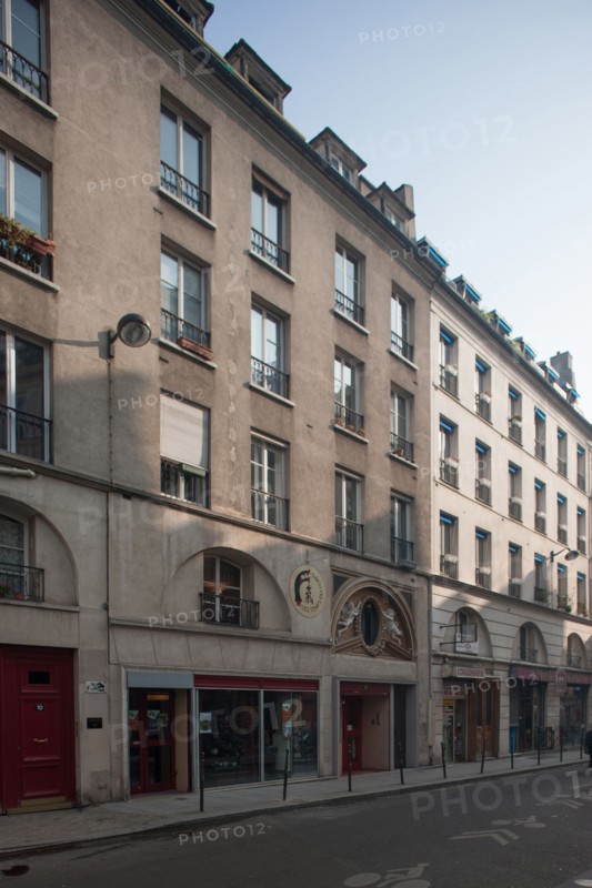 France, Ile de France, Paris 10e arrondissement, 8-10 rue de l'Echiquier, immeubles de rapport vers 1800,