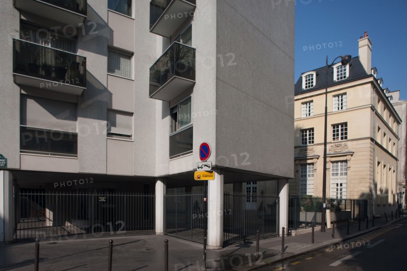 France, Ile de France, Paris 11e arrondissement, 51-53 rue de Charonne, Hotel de Mortagne, manufacture de velours Gaspard Gregoire,