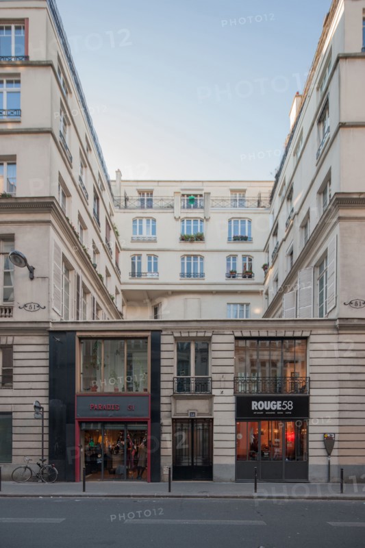 France, Ile de France, Paris 10e arrondissement, 51 rue de Paradis, ancien hotel de Raguse, Galerie Rouge 58