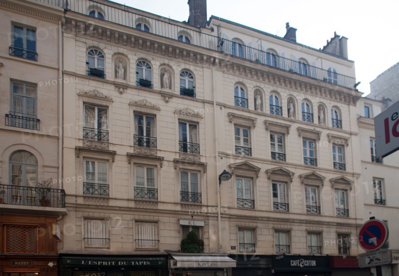 France, Ile de France, Paris 7e arrondissement, 81 rue du Bac, immeuble de rapport, 19e siecle,