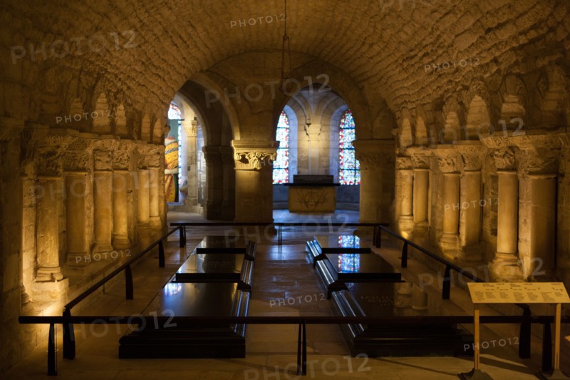 France, Ile de France, Seine Saint Denis, basilique de Saint-Denis, necropole des rois de France, crypte