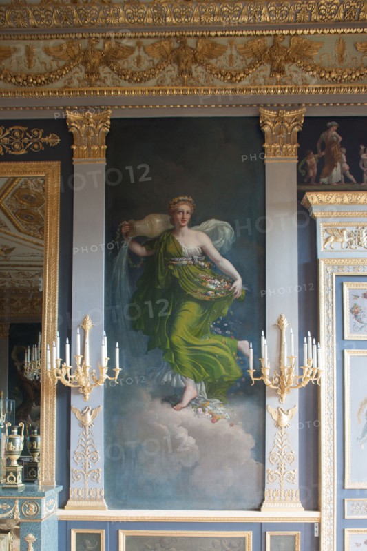 France, Ile de France, Paris 7e arrondissement, 78 rue de Lille, Hotel de Beauharnais, residence de l'ambassadeur d'Allemagne, hotel particulier, salon des quatre saisons,