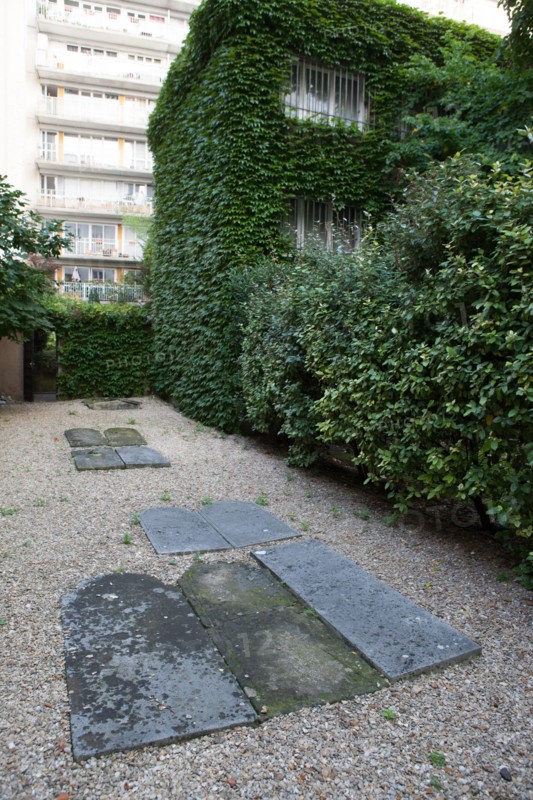 France, Ile de France, Paris 19e arrondissement, 44 rue de Flandre, cimetiere juif portugais, propriete du Consistoire Juif Francais