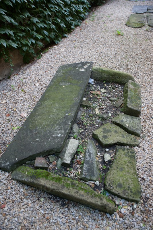 France, Ile de France, Paris 19e arrondissement, 44 rue de Flandre, cimetiere juif portugais, propriete du Consistoire Juif Francais