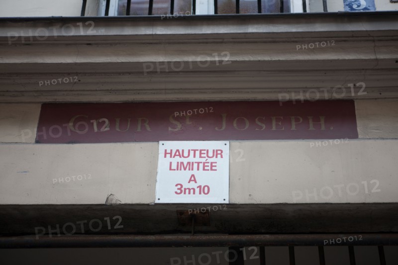 France, Ile de France, Paris 11e arrondissement, 5 rue de Charonne, Cour Saint Joseph, anciens ateliers,