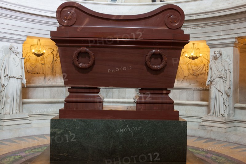 France, Ile de France, Paris 7e arrondissement, Dome des Invalides, tombeau de Napoleon 1er, sepulture
