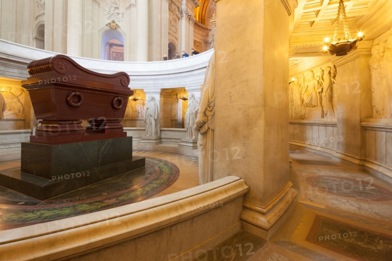 France, Ile de France, Paris 7e arrondissement, Dome des Invalides, tombeau de Napoleon 1er, sepulture