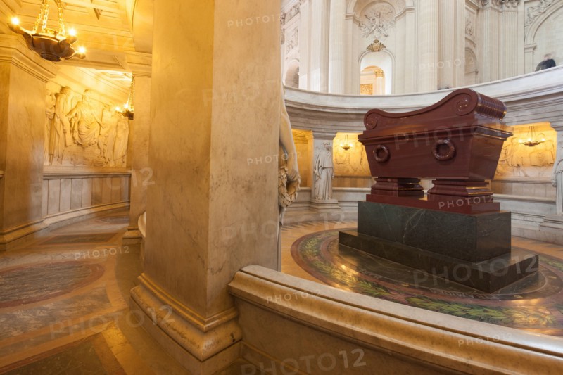 France, Ile de France, Paris 7e arrondissement, Dome des Invalides, tombeau de Napoleon 1er, sepulture