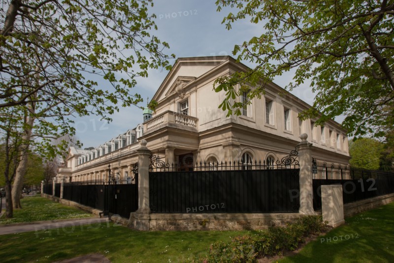 France, Ile de France, Hauts-de-Seine, Neuilly-sur-Seine, 52 boulevard d'Argenson, ancienne aile du chateau de Neuilly, chapelle, congregation,