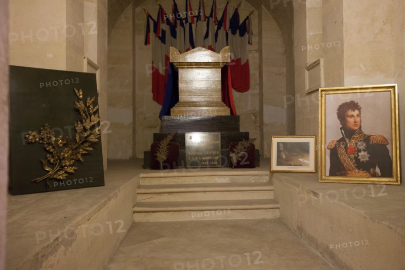 France, Ile de France, Paris 5e arrondissement, place du Pantheon, Pantheon, crypte, necropole, caveau du marechal Lannes, marechal d'Empire, Premier Empire,