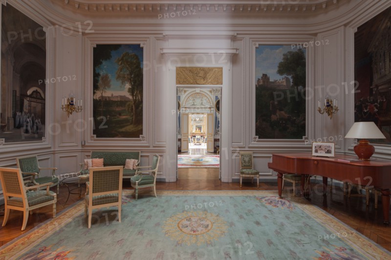 France, Ile de France, Paris 7e arrondissement, Hotel de Salm, rue de Lille, Grande Chancellerie de la Legion d'Honneur, Palais de la Legion d'Honneur, Musee, architecte Pierre Rousseau, salon des maisons,